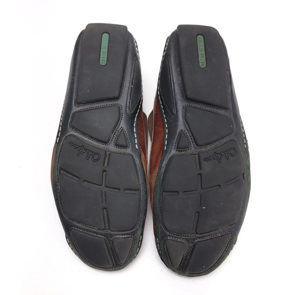 COLE‎ HAAN Air Mens 11 Infinity Brown Leather Slip-On Comfort Shoes - Picture 7 of 11